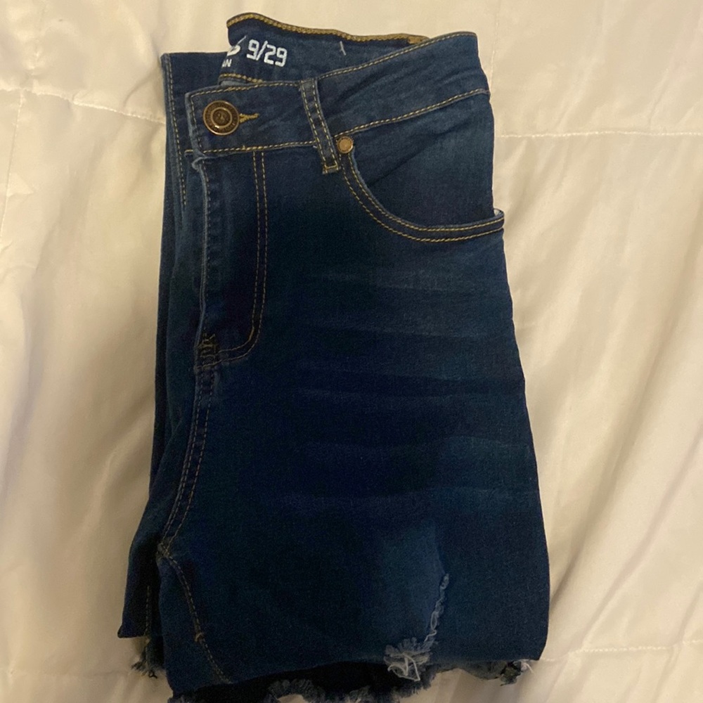 flared ripped jeans